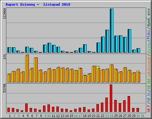 Raport Dzienny - listopad 2019