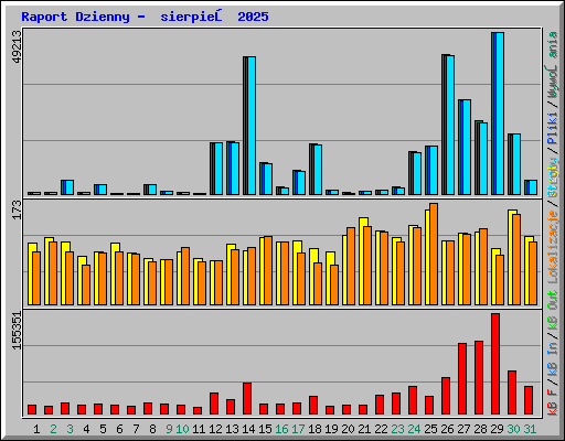 Raport Dzienny - sierpień 2025