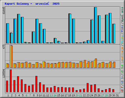Raport Dzienny - wrzesień 2025