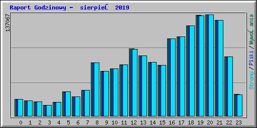 Raport Godzinowy - sierpień 2019