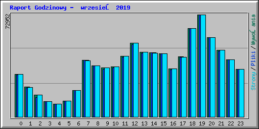 Raport Godzinowy - wrzesień 2019
