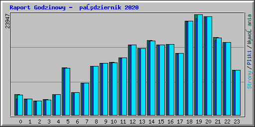 Raport Godzinowy - październik 2020