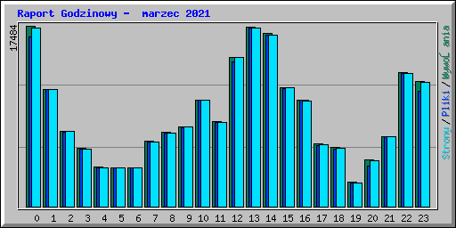 Raport Godzinowy - marzec 2021