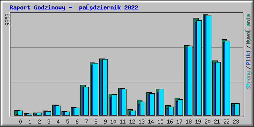 Raport Godzinowy - październik 2022
