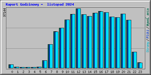 Raport Godzinowy - listopad 2024